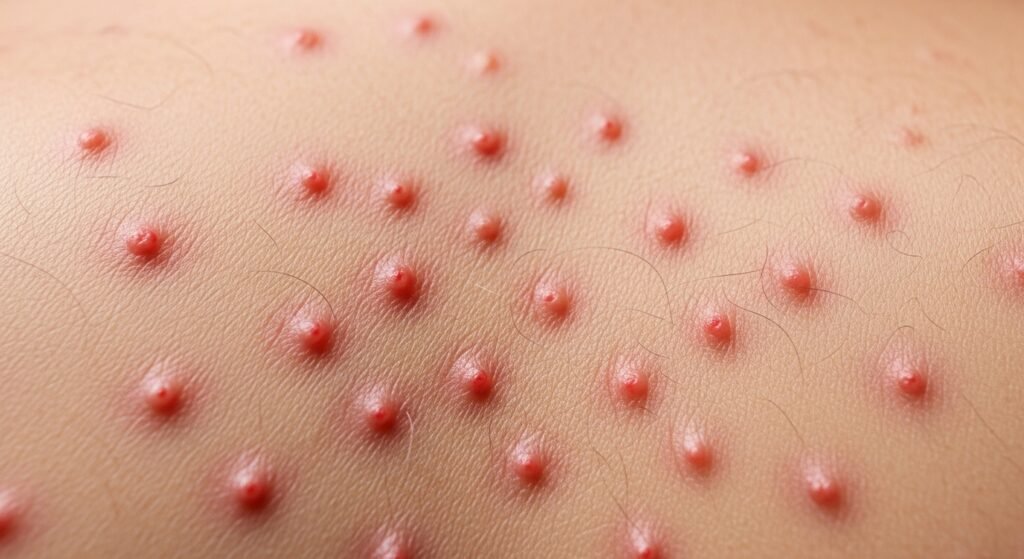 itchy bumps on skin like mosquito bites but aren't