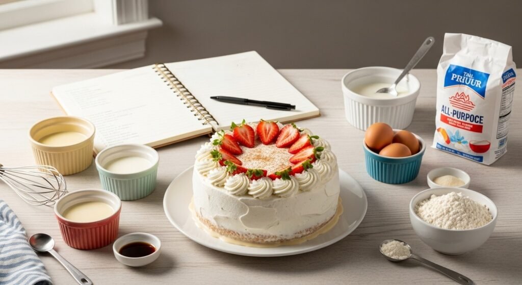 tres leches cake recipe