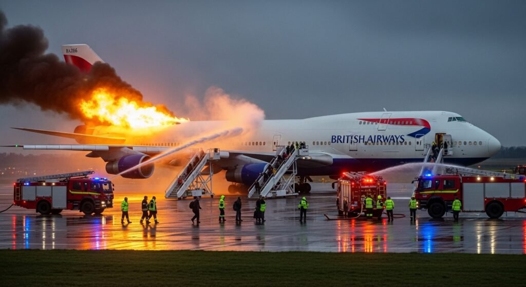 british airways emergency flight ba286