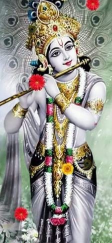 A revered figure in Indian religion, embodying spiritual wisdom and cultural significance, surrounded by followers in devotion
