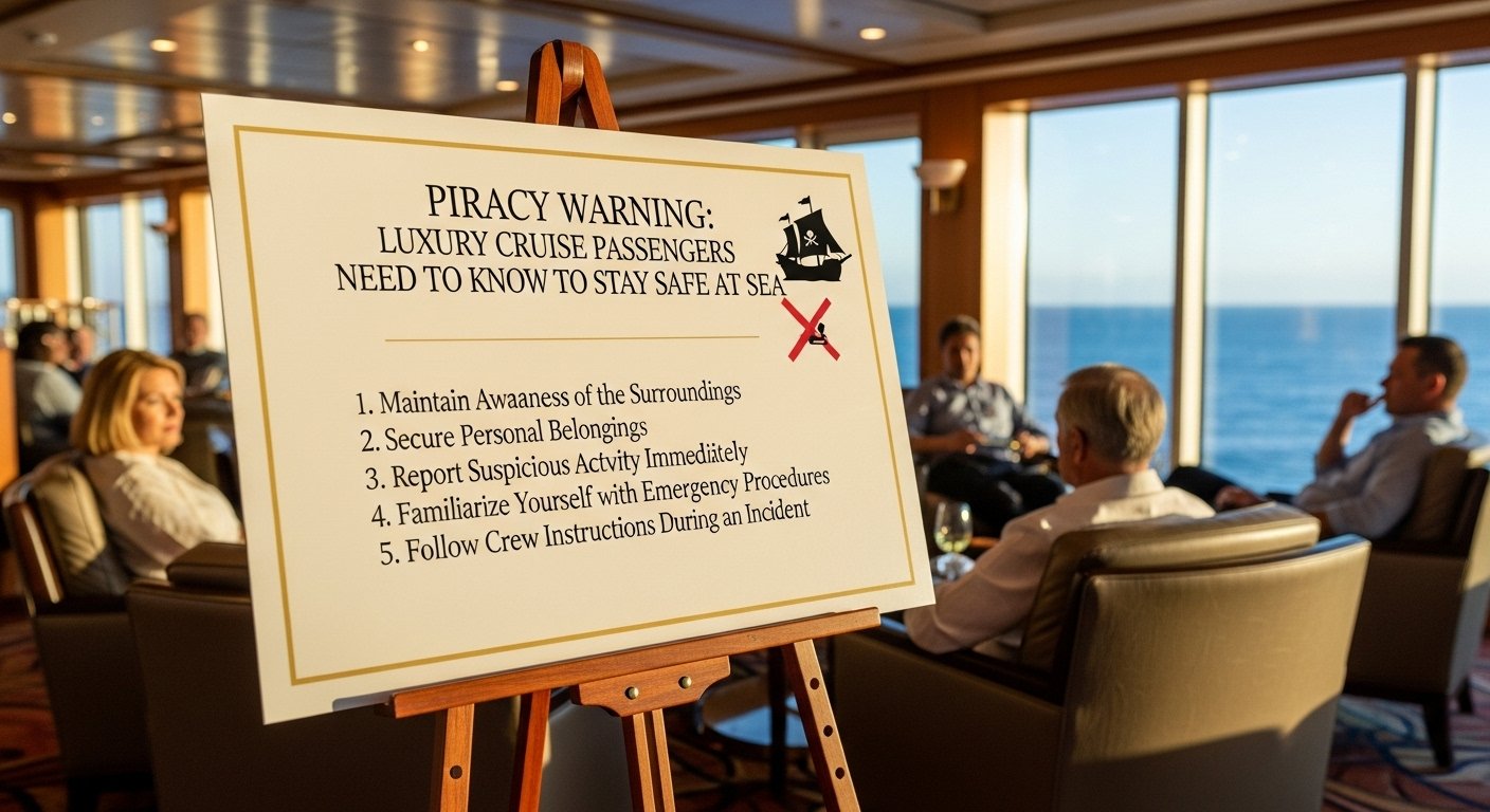 piracy warning luxury cruise passengers