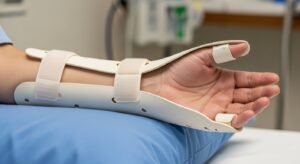 ulnar gutter splint