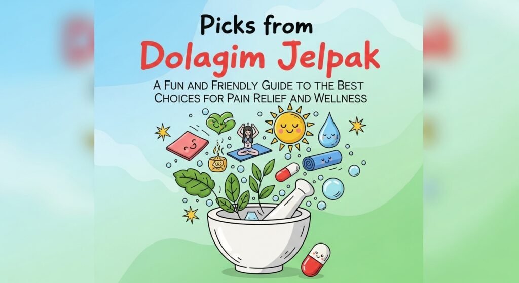 Picks from Dolagim Jelpak: A Fun and Friendly Guide to the Best Choices for Pain Relief and Wellness