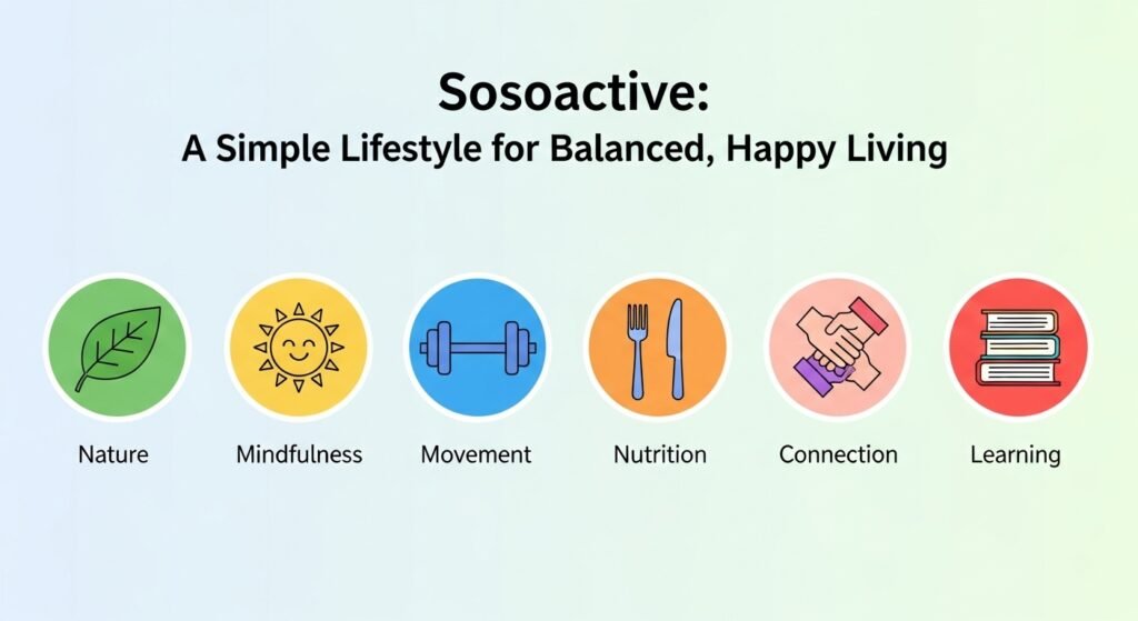 Sosoactive: A Simple Lifestyle for Balanced, Happy Living