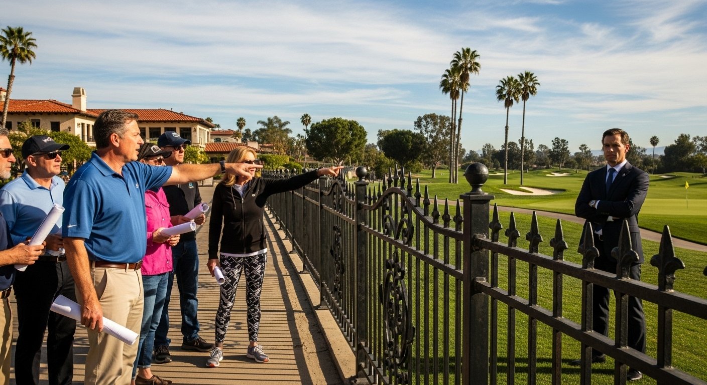 montecito country club easement dispute