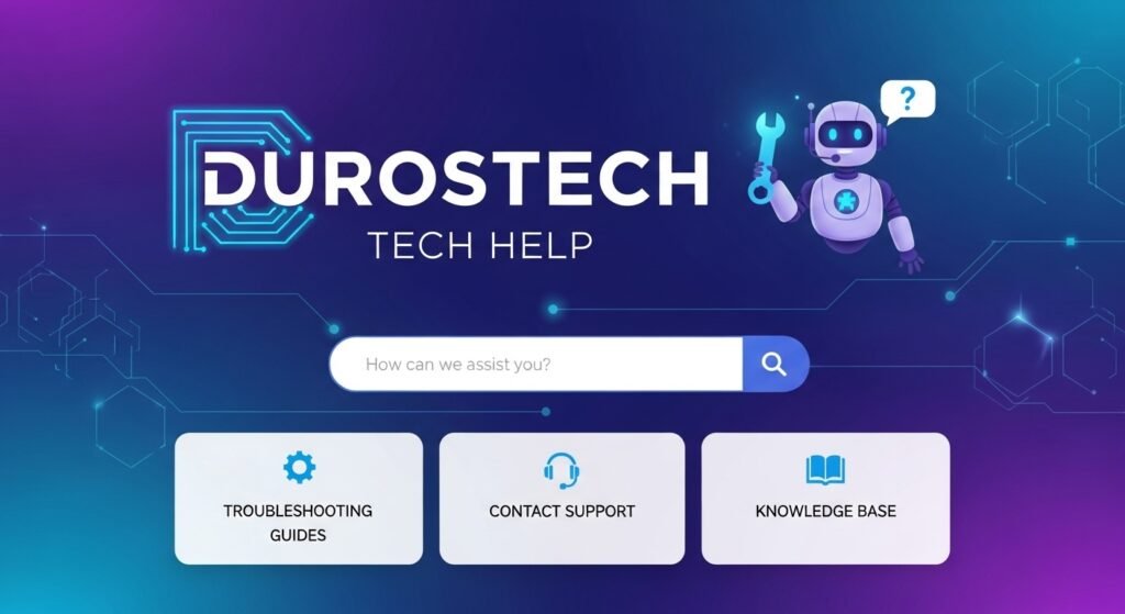 Durostech Tech Help – Your Easy, Friendly Guide to Smart Tech Solutions That Really Work